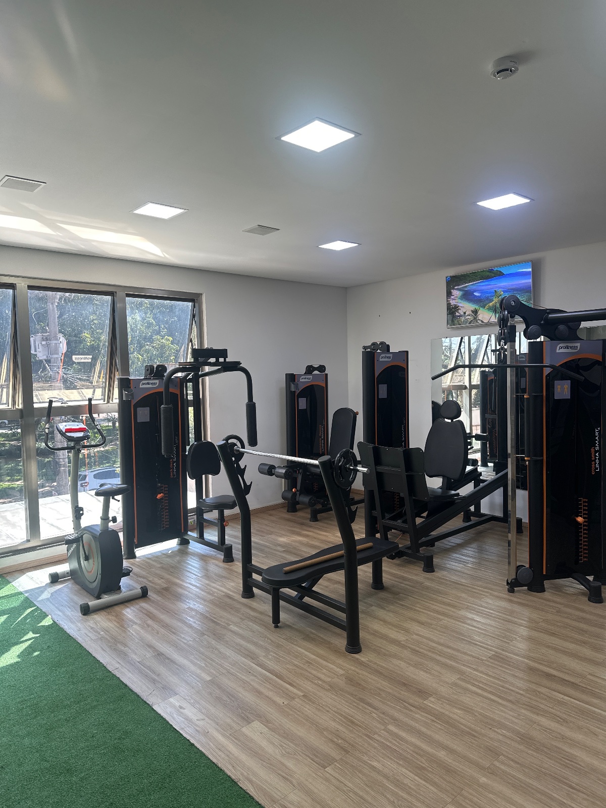Sala de exercícios da Life4 Fisioterapia